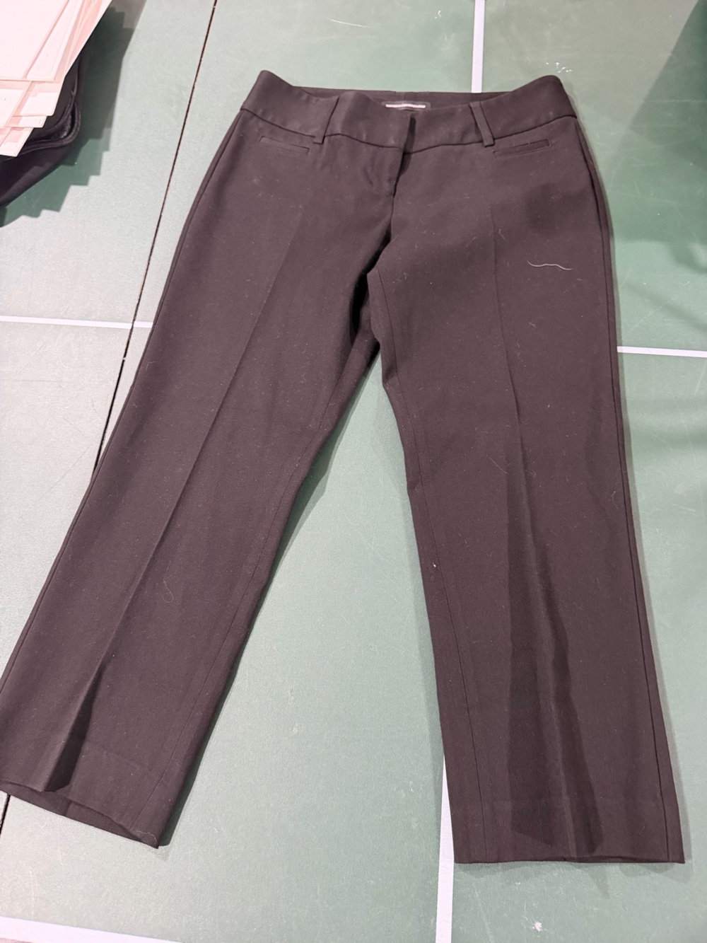 Express Men's Black Dress Pants - Sleek Tailored Fit